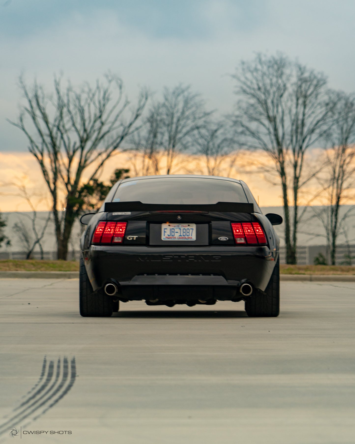 1999-2004 Mustang Ducktail Spoiler (Beadless Version)