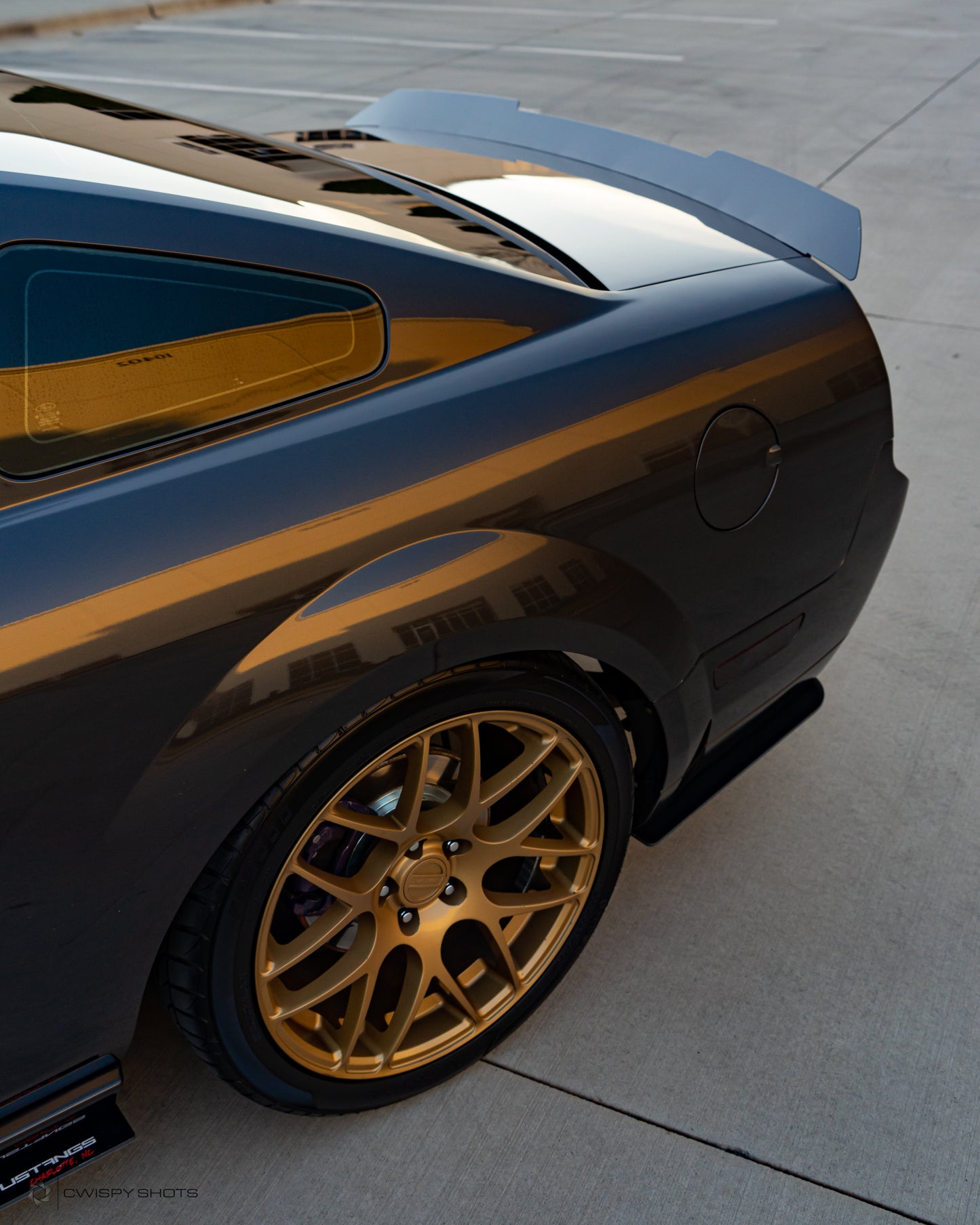 2005-2009 S197 Mustang Rear Ducktail Spoiler (Beadless Version)