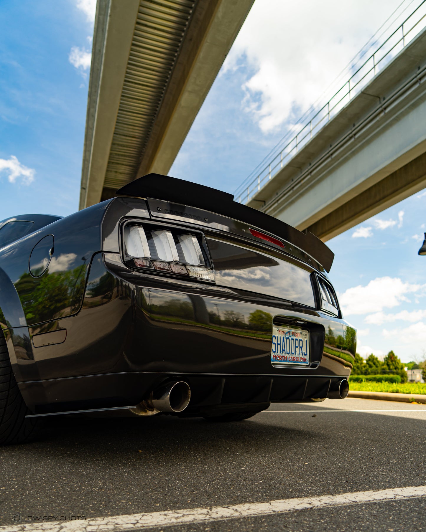2005-2009 S197 Mustang Rear Ducktail Spoiler (Beadless Version)