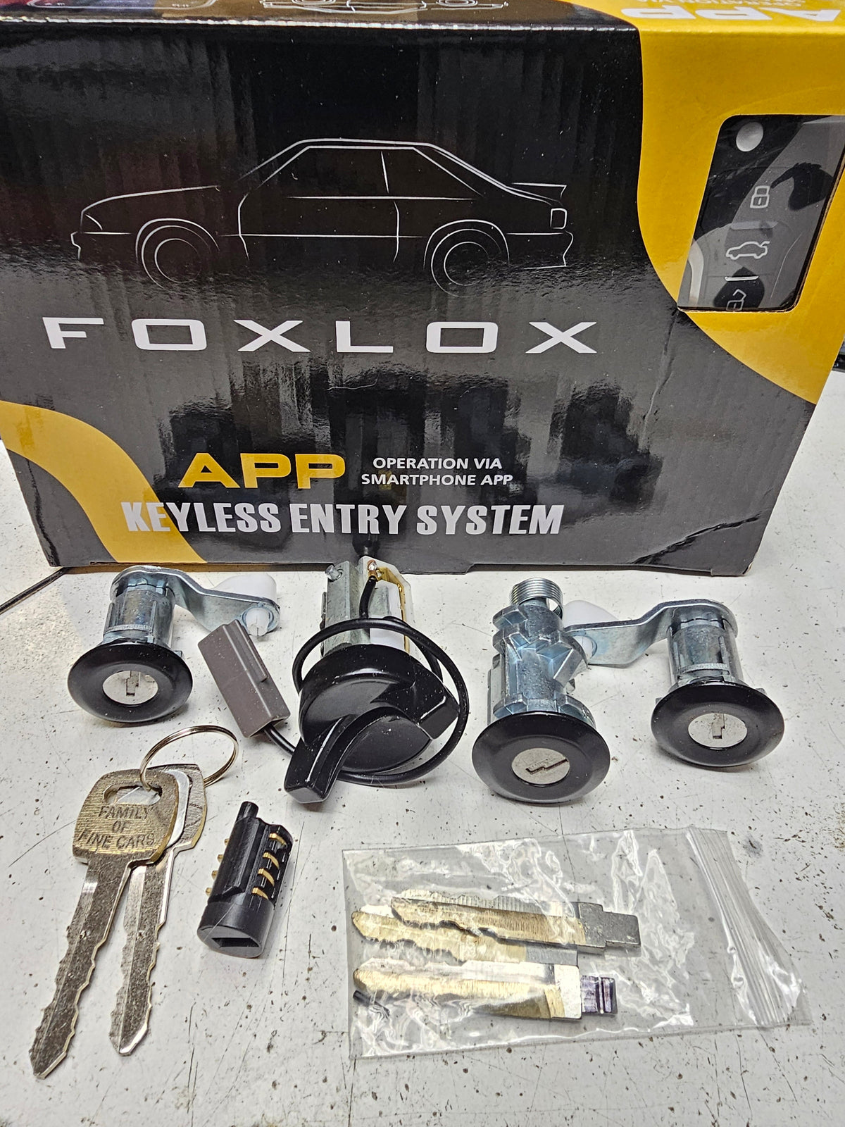 Perry Performance Locks FoxLox Single Key Lock sets- 79-93 Mustang/Capri – FP Performance ...