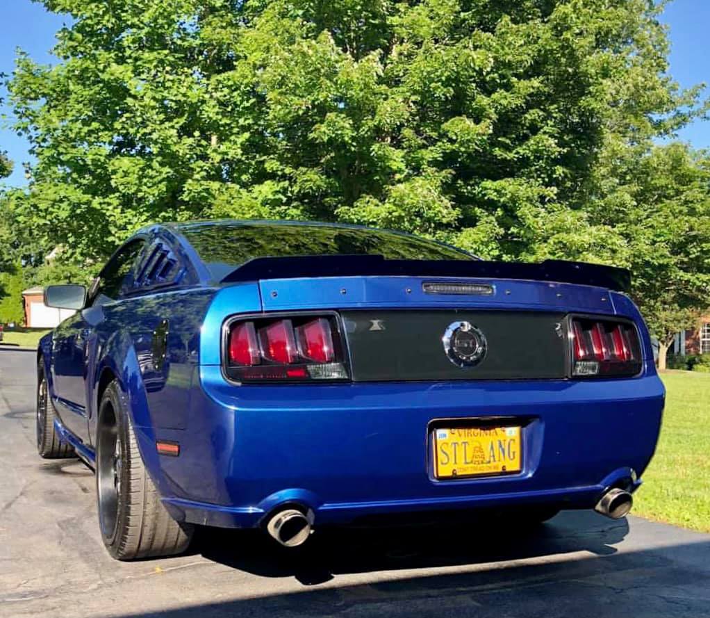 2005-2009 S197 Mustang Rear Ducktail Spoiler (Welded Version)