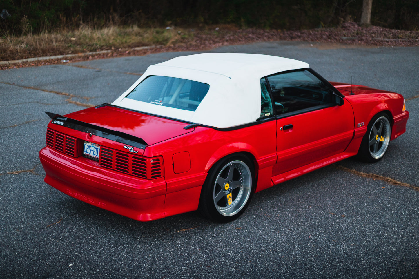 79-93 Mustang Coupe/Convertible Ducktail Spoiler (Carbon Fiber)