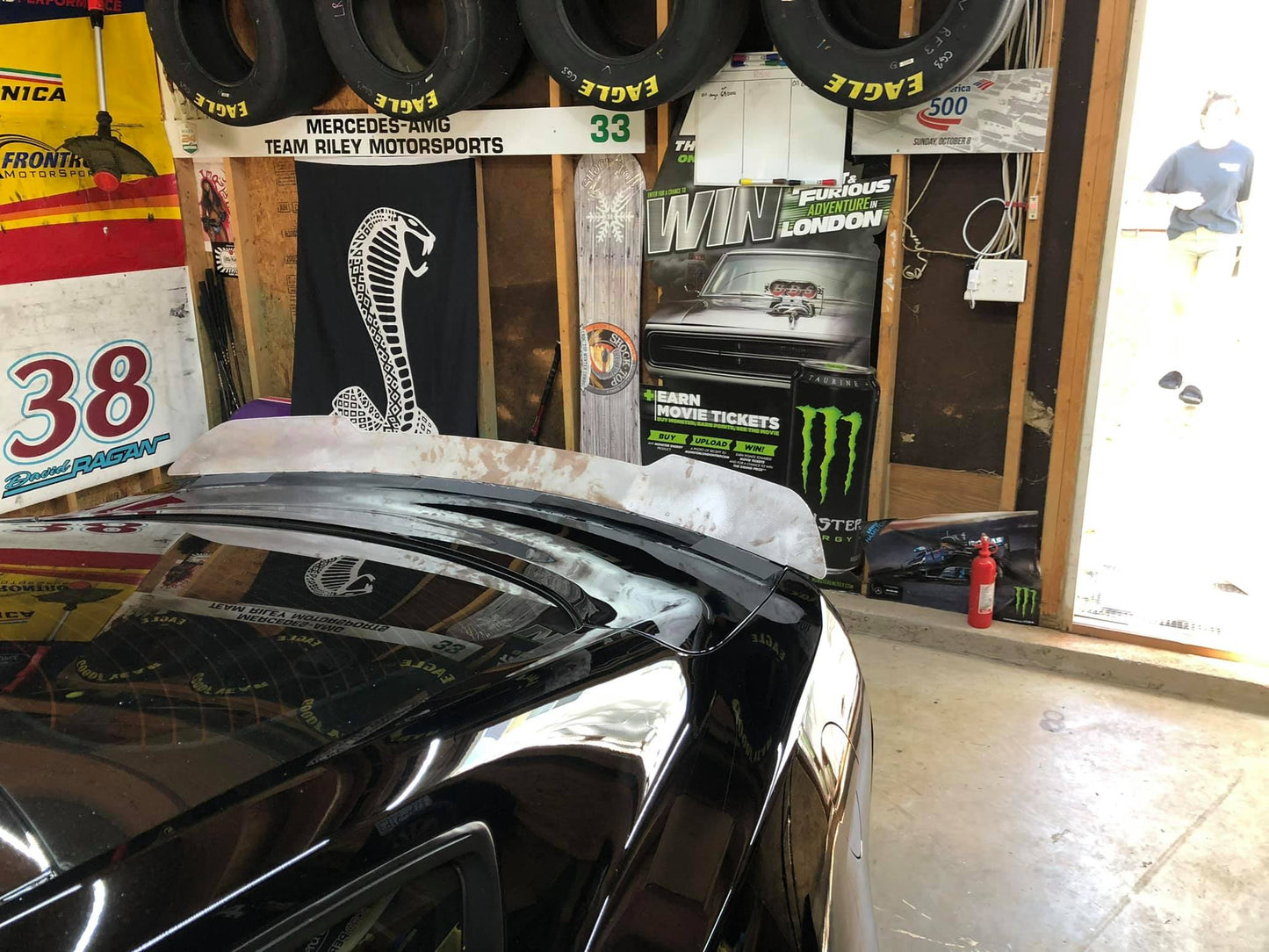 2015-2023 S550 Mustang Rear Spoiler (Beadless Version)