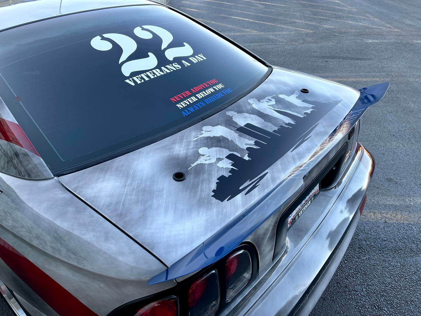 1994-1998 SN95 Mustang Rear Spoiler (Beadless Version)