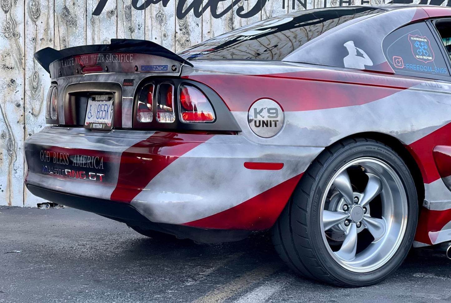 1994-1998 SN95 Mustang Rear Spoiler (Beadless Version)