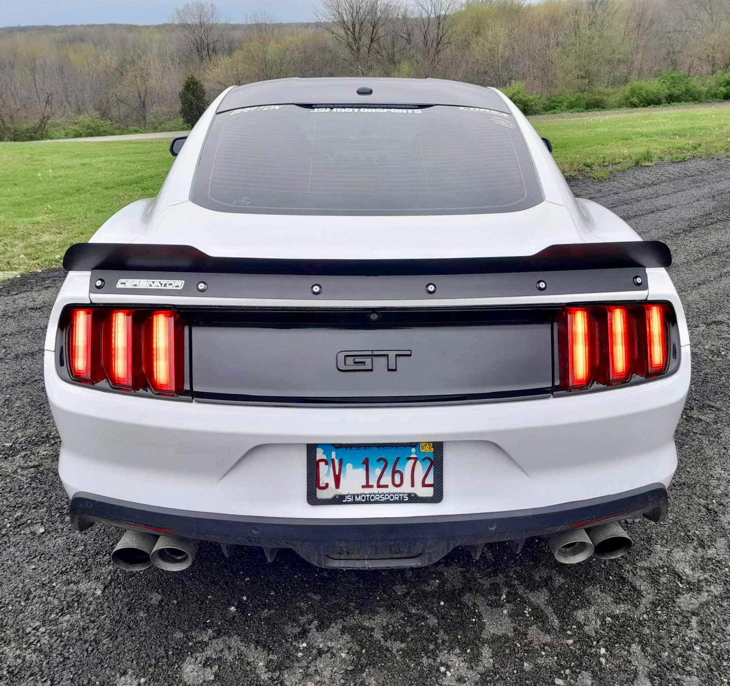2015-2023 S550 Mustang Rear Spoiler (Welded Version)