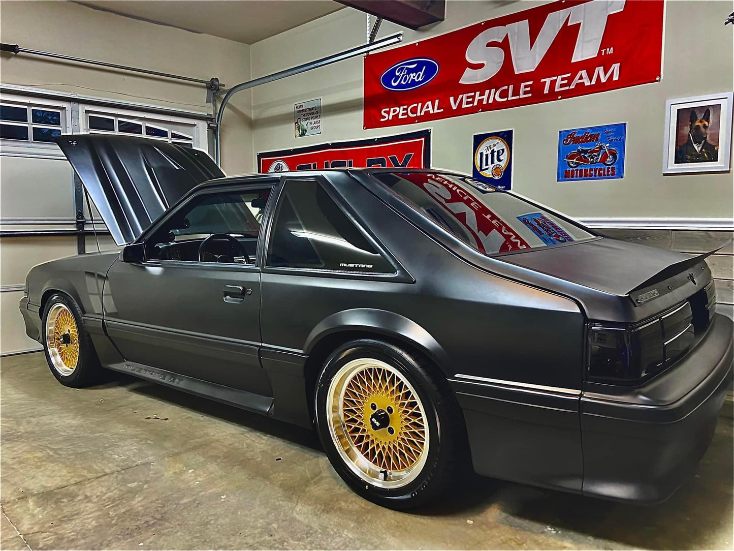 79-93 Mustang Hatchback Ducktail Spoiler (Welded Version)