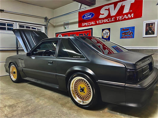 79-93 Mustang Hatchback Ducktail Spoiler (Beadless Version)