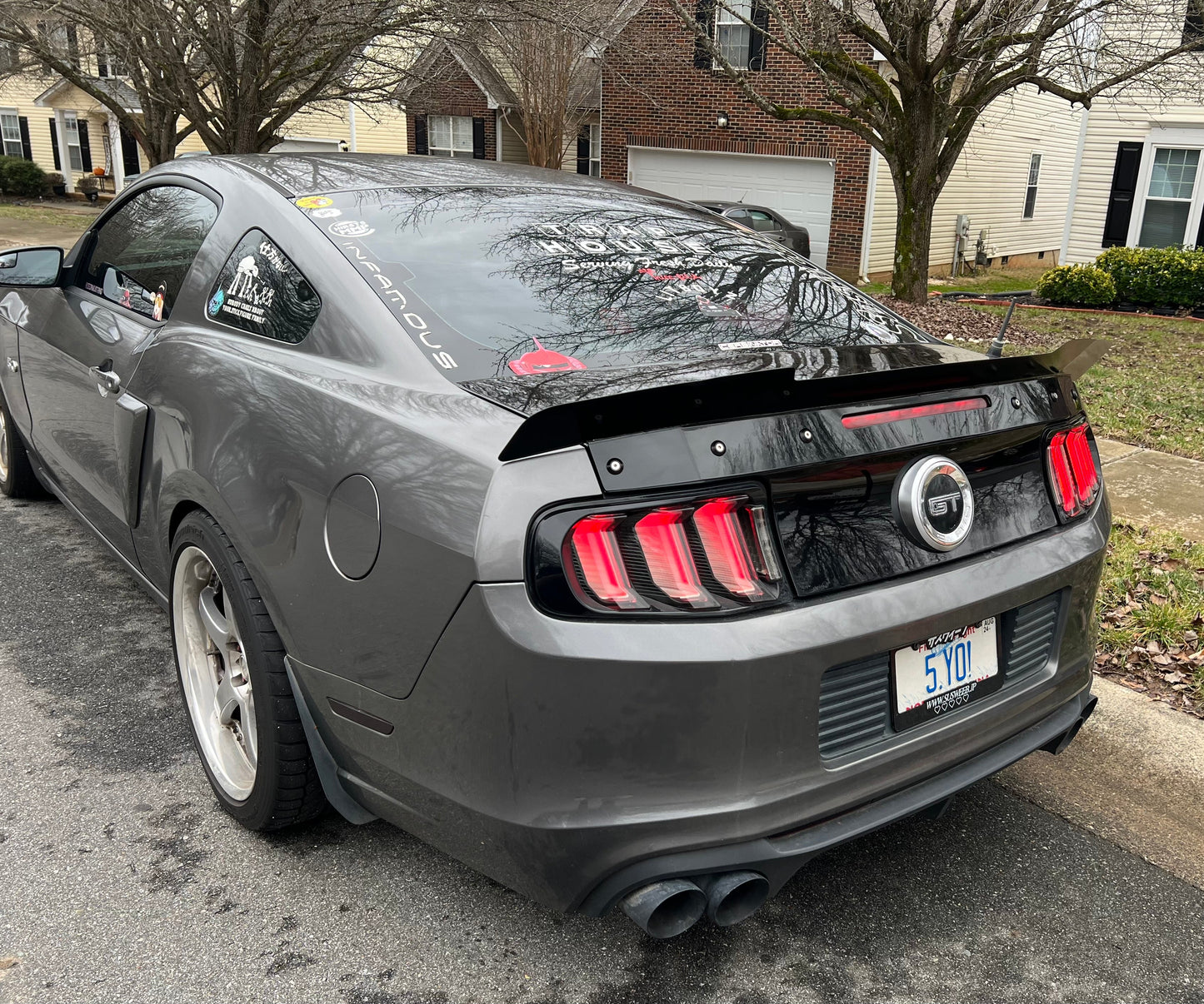 2010-2014 S197 Mustang Rear Ducktail Spoiler (Beadless Version)