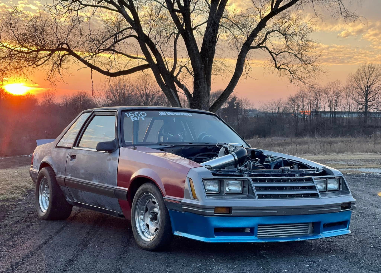 79-93 Mustang Coupe/Convertible Ducktail Spoiler (Welded Version)