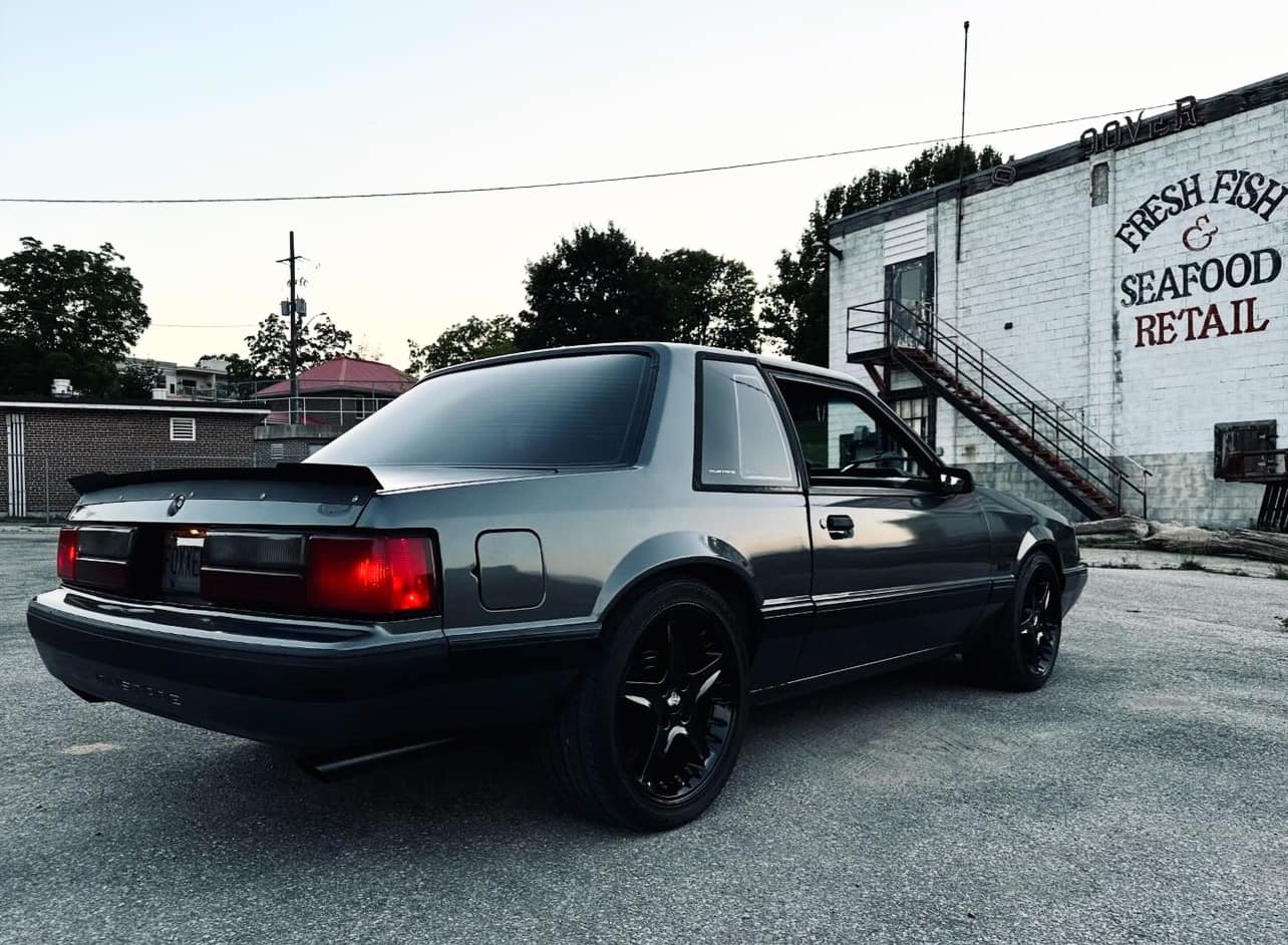 79-93 Mustang Coupe/Convertible Center Cut Ducktail Spoiler (Welded Version)