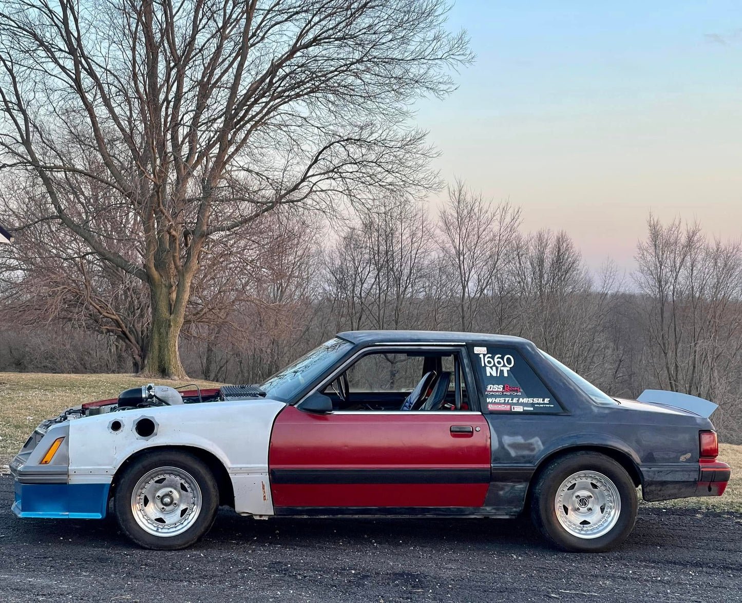 79-93 Mustang Coupe/Convertible Ducktail Spoiler (Welded Version)
