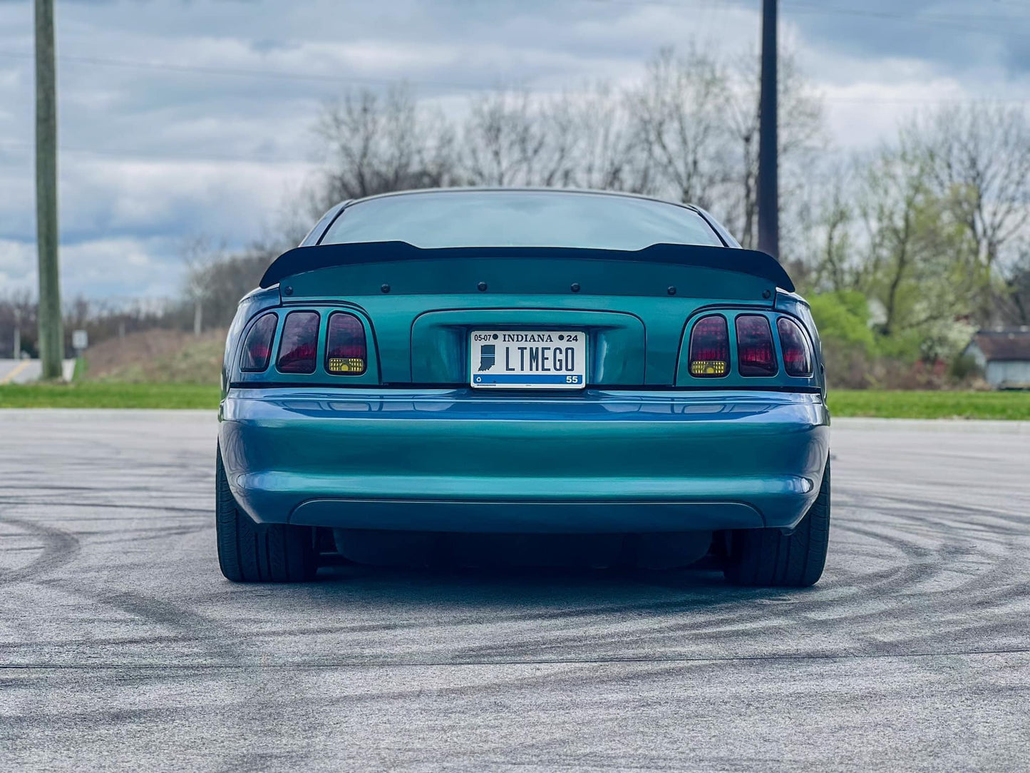 1994-1998 SN95 Mustang Rear Spoiler (Beadless Version)