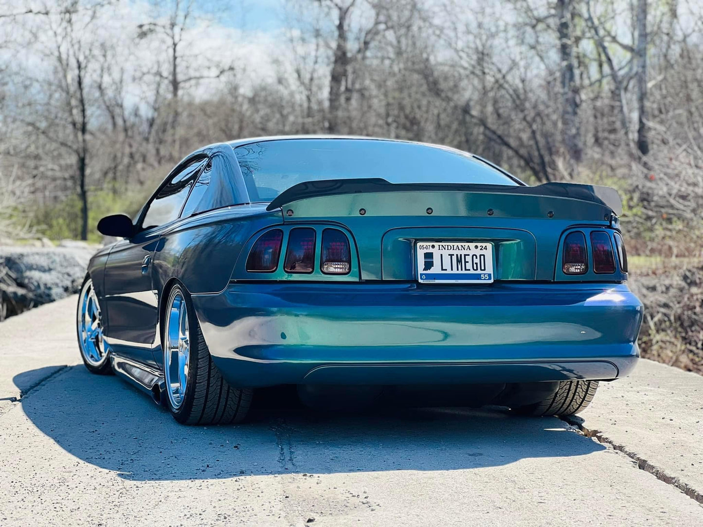 1994-1998 SN95 Mustang Rear Spoiler (Beadless Version)