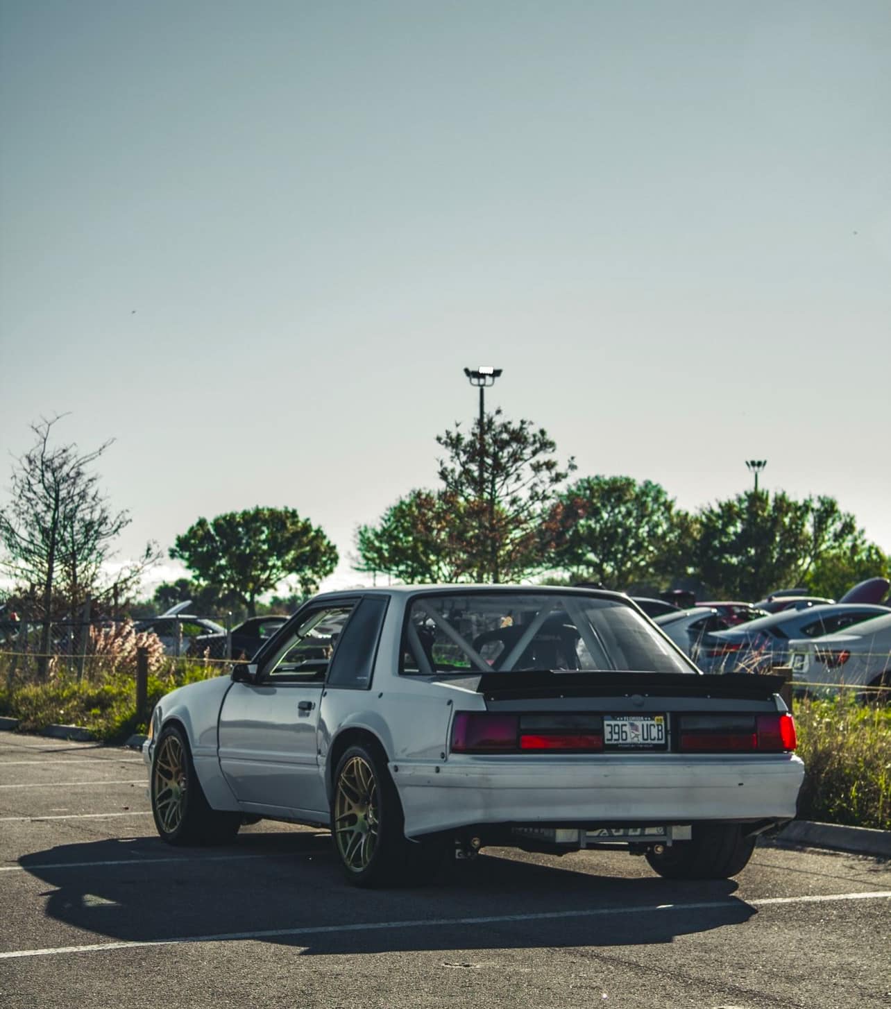 79-93 Mustang Coupe/Convertible Center Cut Ducktail Spoiler (Beadless Version)