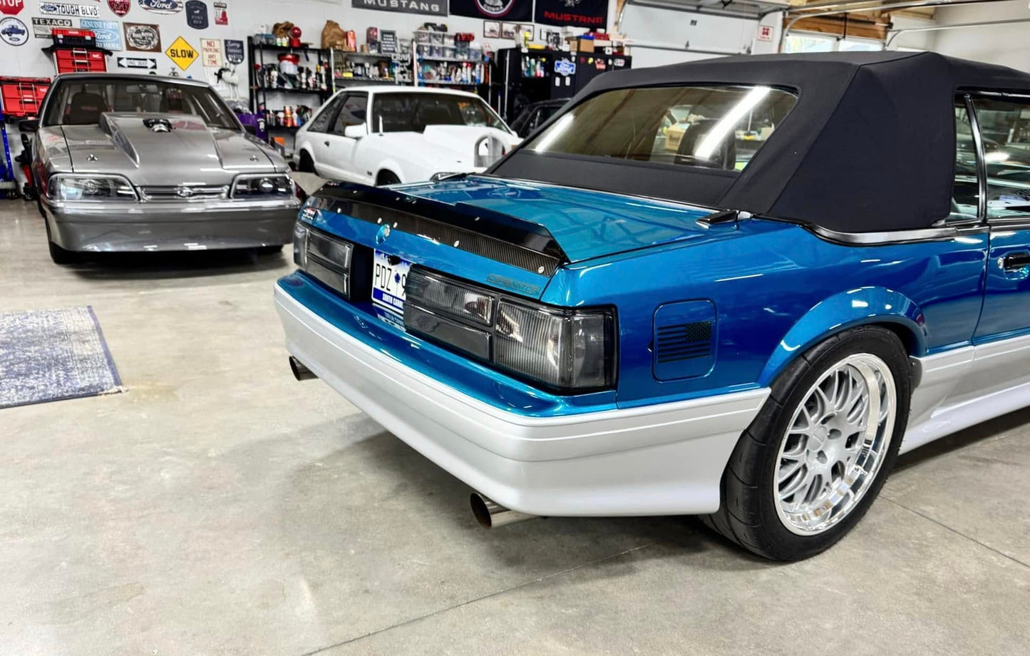 79-93 Mustang Coupe/Convertible Ducktail Spoiler (Carbon Fiber)