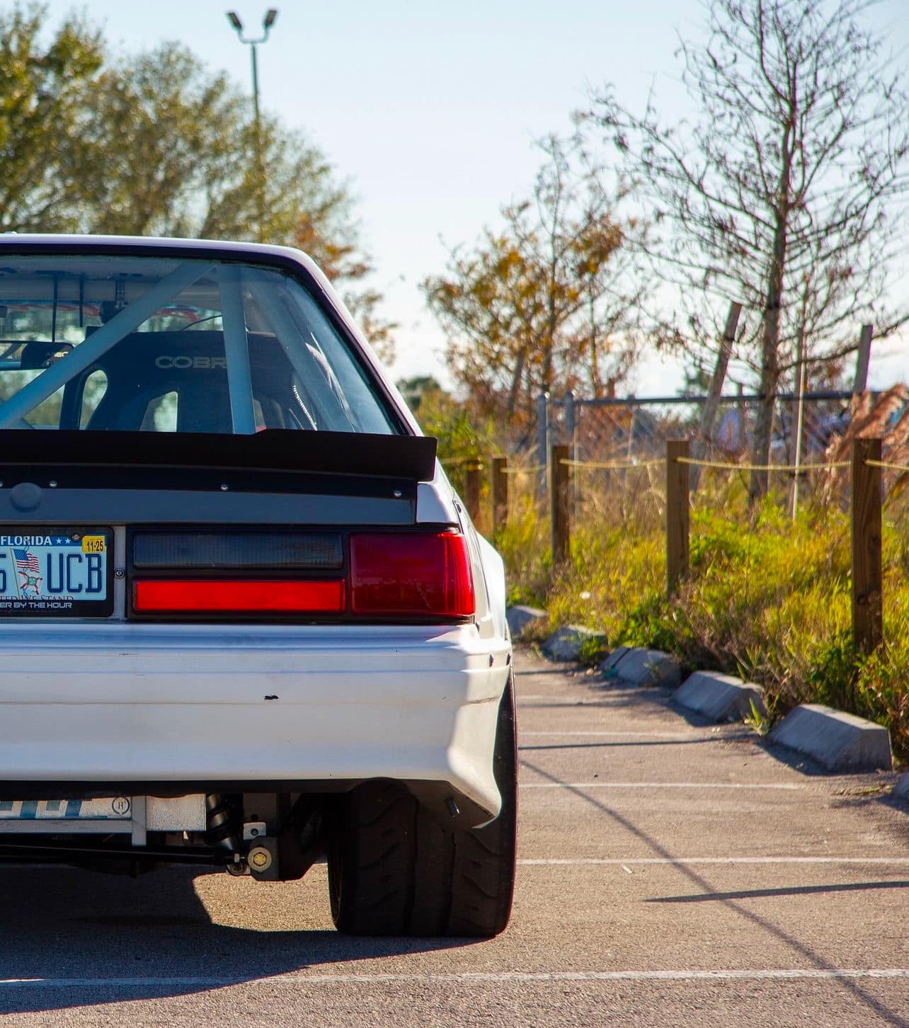 79-93 Mustang Coupe/Convertible Center Cut Ducktail Spoiler (Beadless Version)