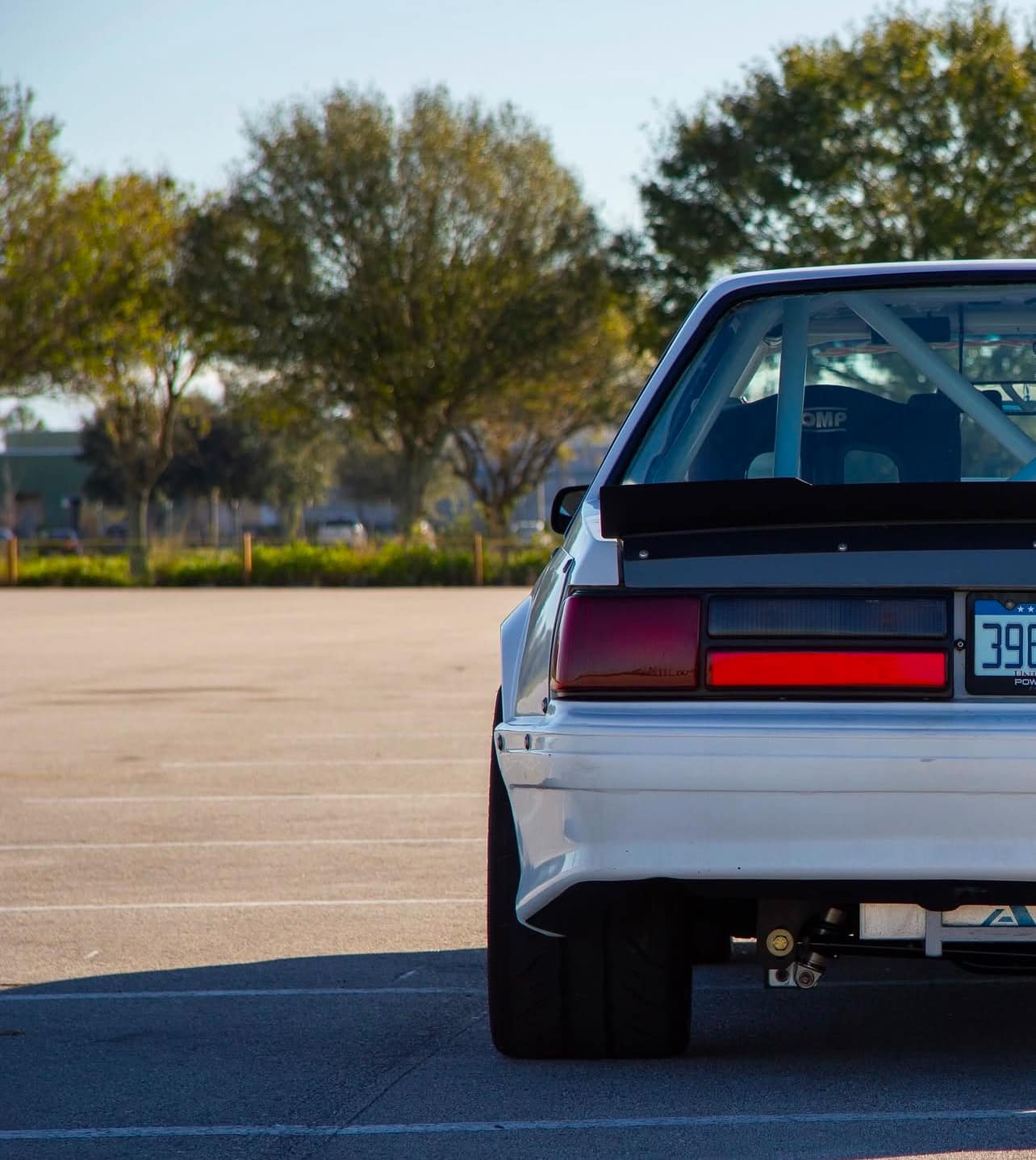 79-93 Mustang Coupe/Convertible Center Cut Ducktail Spoiler (Beadless Version)