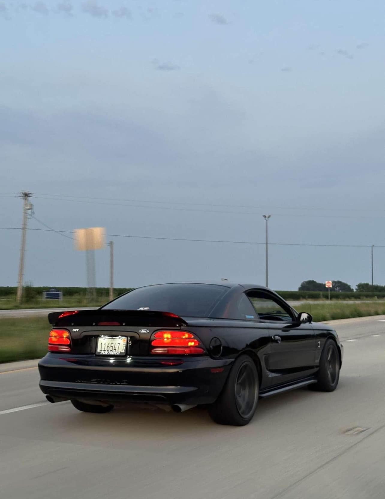 1994-1998 SN95 Mustang Rear Spoiler (Beadless Version)