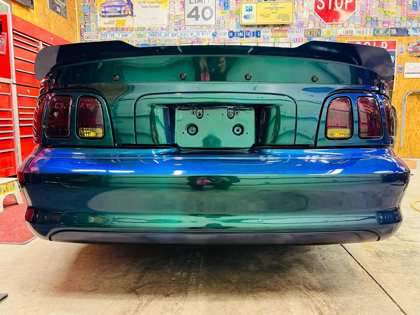 1994-1998 SN95 Mustang Rear Spoiler (Beadless Version)