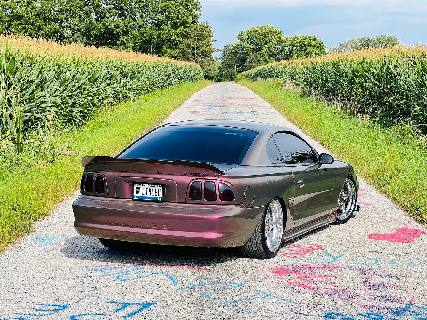 1994-1998 SN95 Mustang Rear Spoiler (Beadless Version)