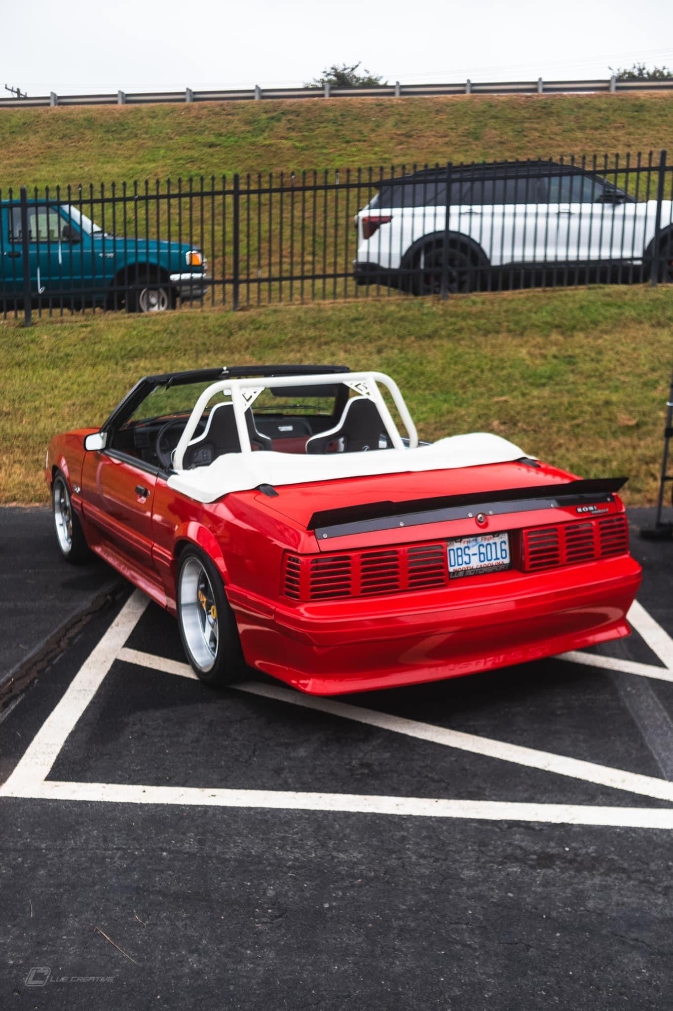 79-93 Mustang Coupe/Convertible Ducktail Spoiler (Carbon Fiber)