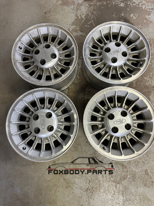 Ford Mustang Turbines (Set of 4)