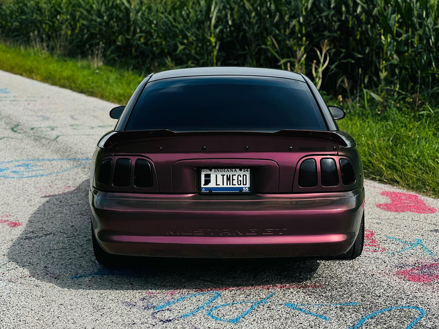 1994-1998 SN95 Mustang Rear Spoiler (Beadless Version)
