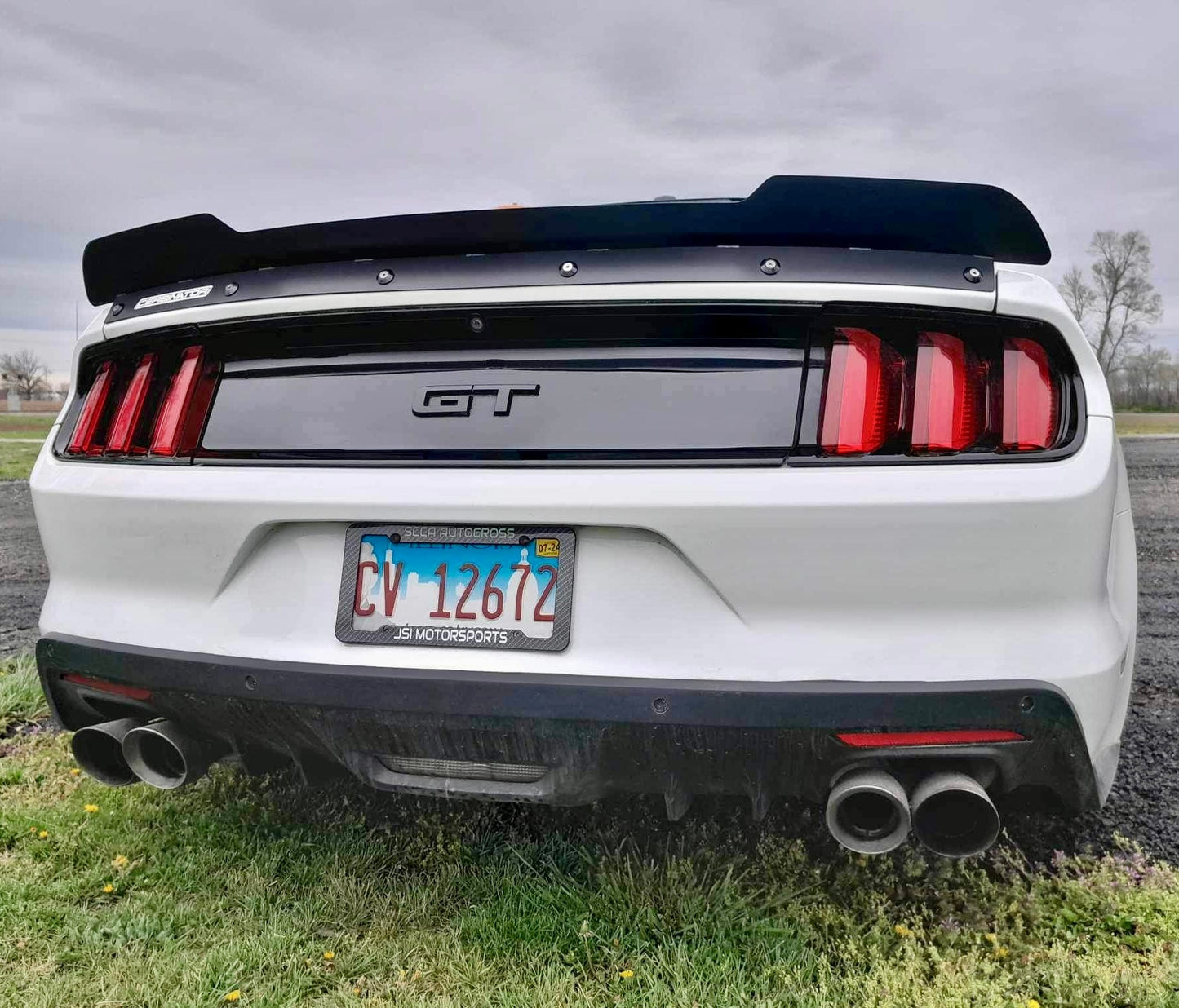 2015-2023 S550 Mustang Rear Spoiler (Welded Version)