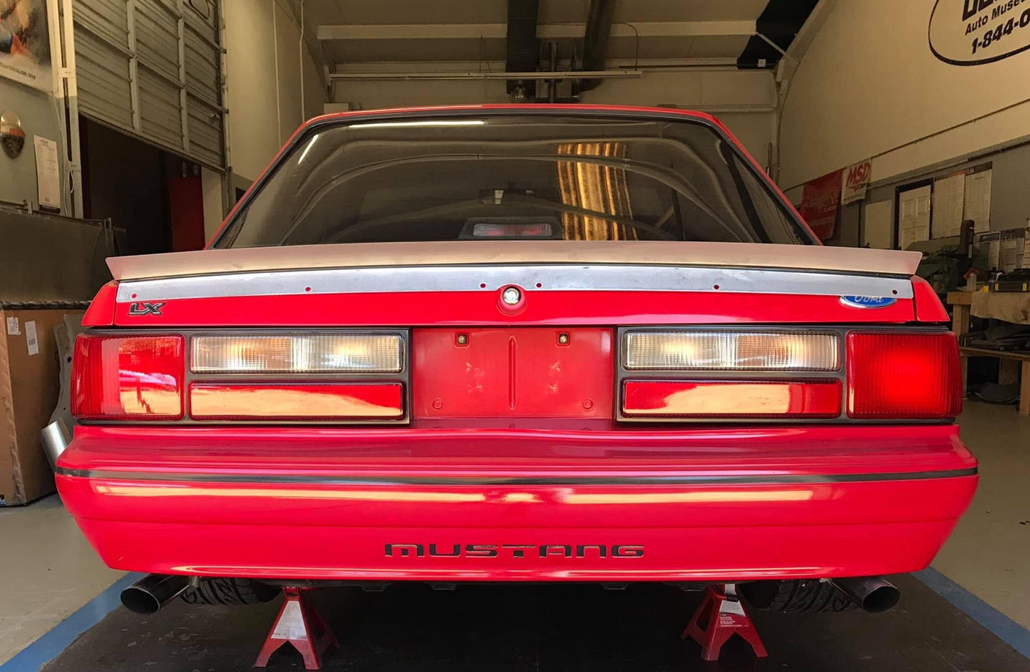 79-93 Mustang Coupe/Convertible Ducktail Spoiler (Beadless Version)