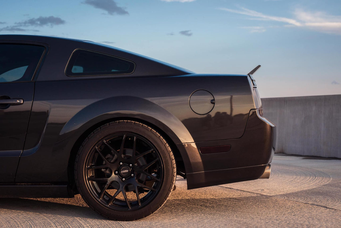 2005-2009 S197 Mustang Rear Ducktail Spoiler (Beadless Version)