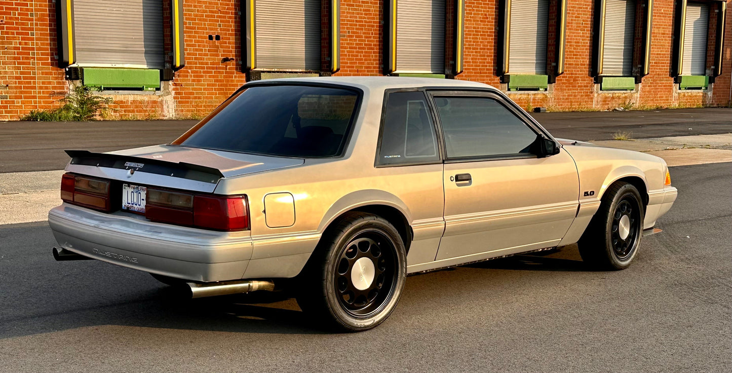 79-93 Mustang Coupe/Convertible Center Cut Ducktail Spoiler (Beadless Version)