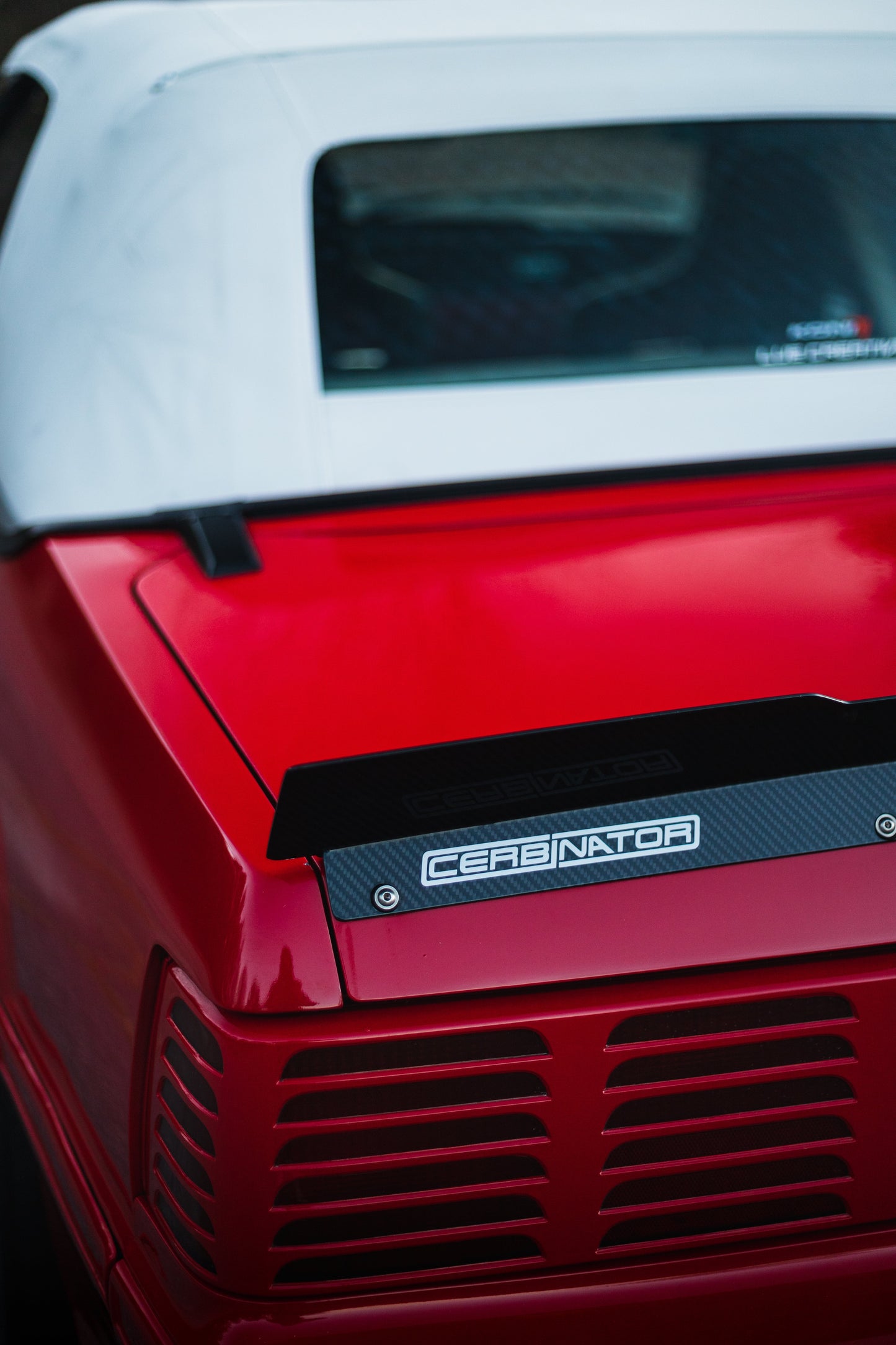 79-93 Mustang Coupe/Convertible Ducktail Spoiler (Carbon Fiber)