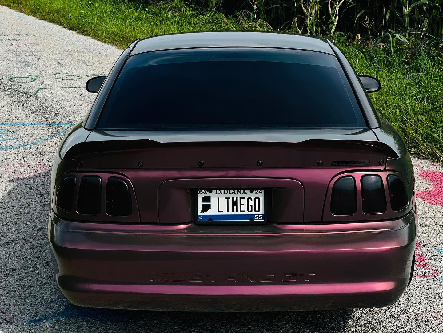 1994-1998 SN95 Mustang Rear Spoiler (Beadless Version)