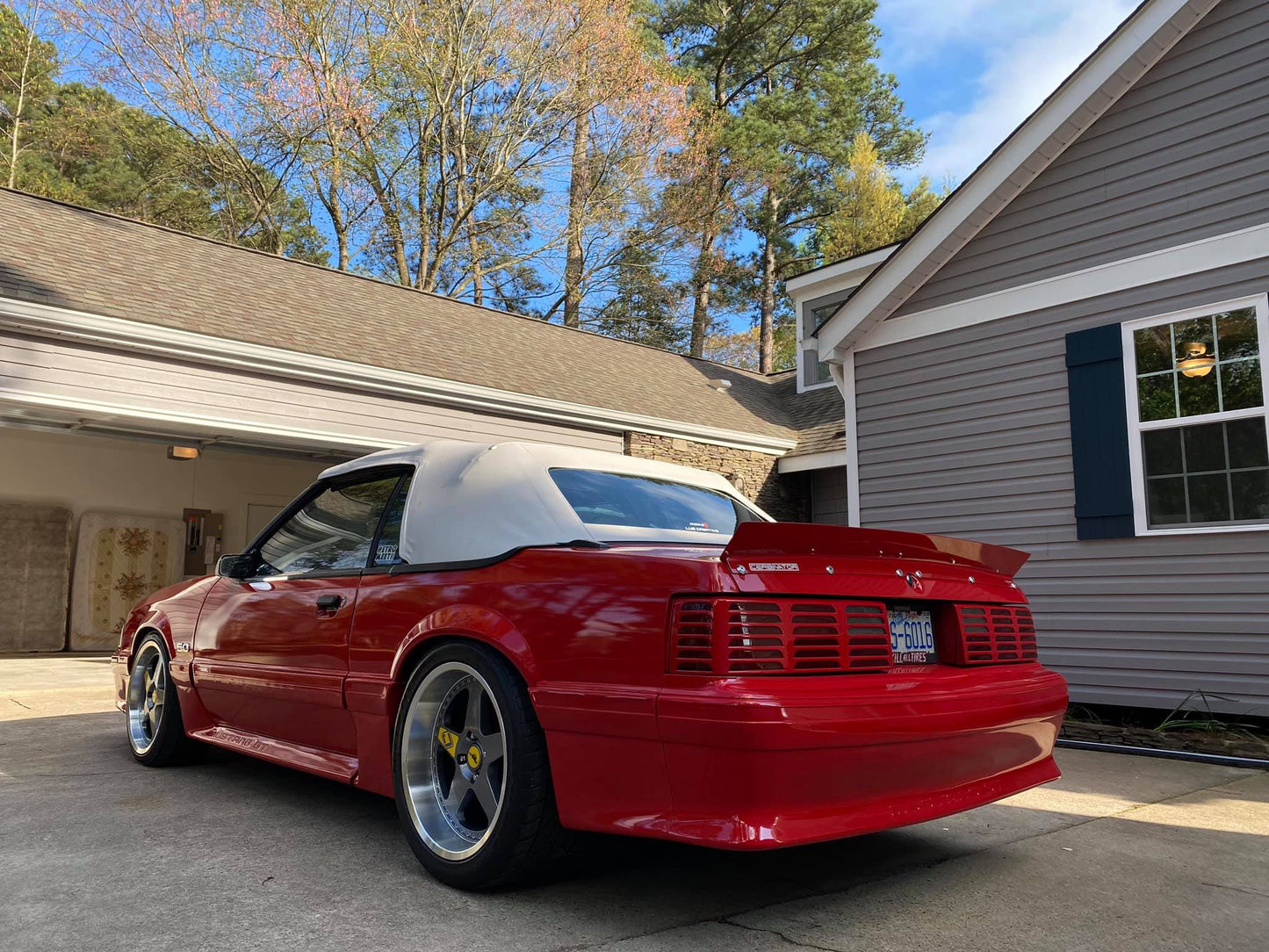 79-93 Mustang Coupe/Convertible Ducktail Spoiler (Beadless Version)