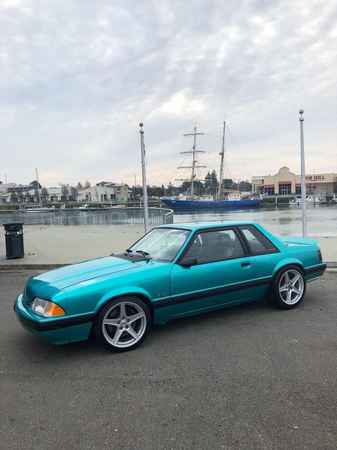 79-93 Mustang Coupe/Convertible Ducktail Spoiler (Welded Version)