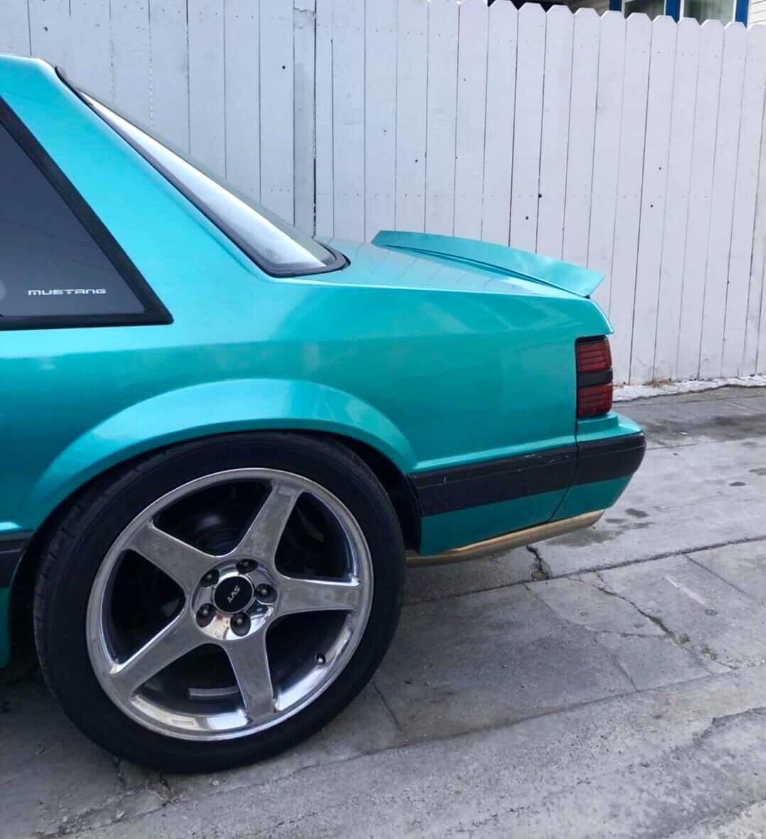 79-93 Mustang Coupe/Convertible Ducktail Spoiler (Welded Version)