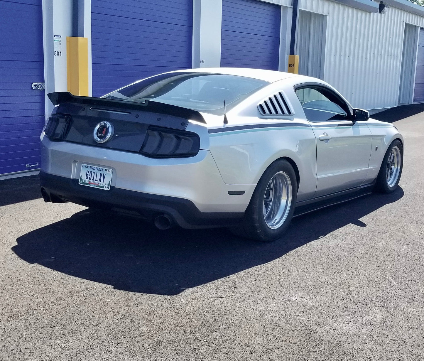 2010-2014 S197 Mustang Rear Ducktail Spoiler (Welded Version)