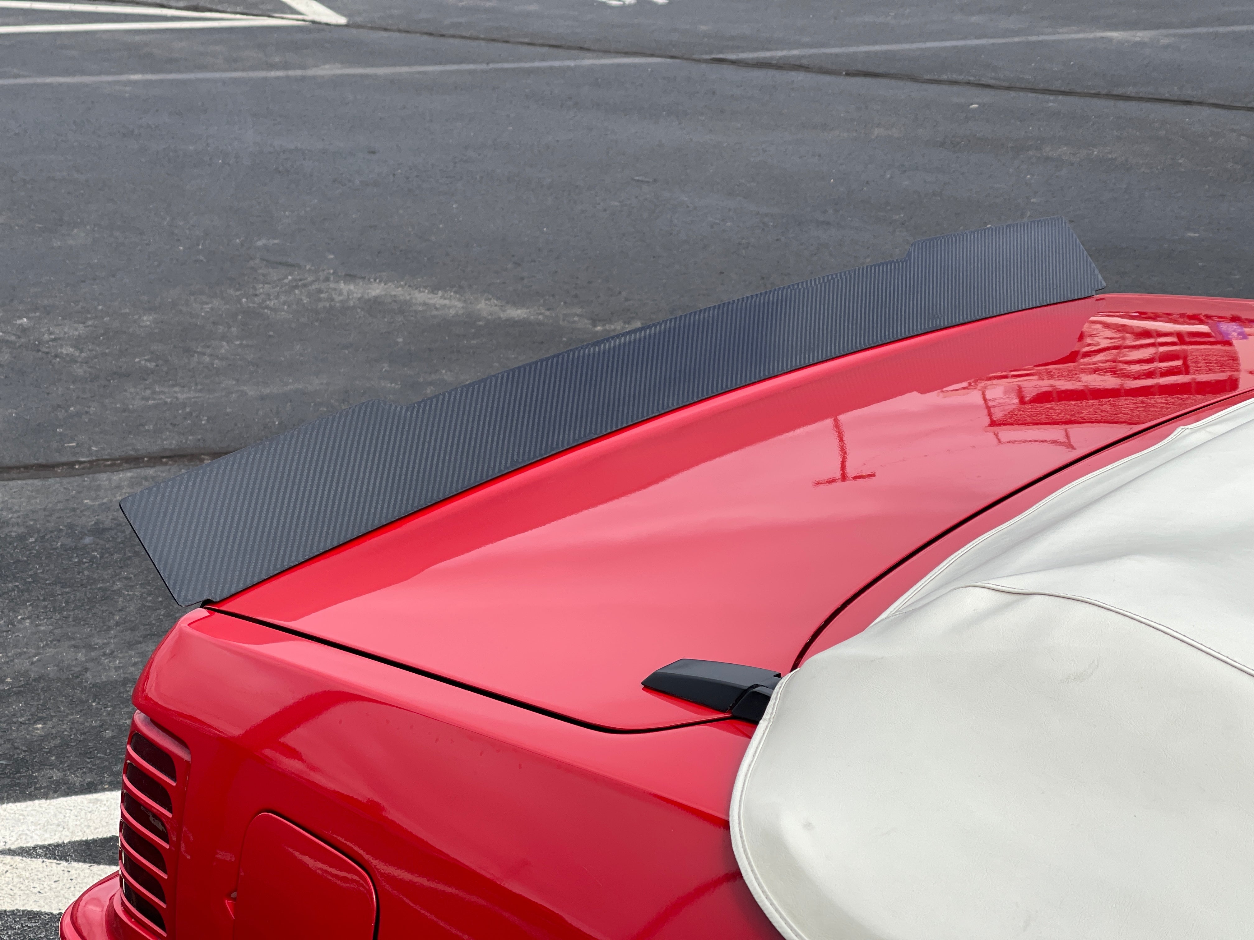 79-93 Mustang Coupe/Convertible Ducktail Spoiler (Carbon Fiber) – FP ...