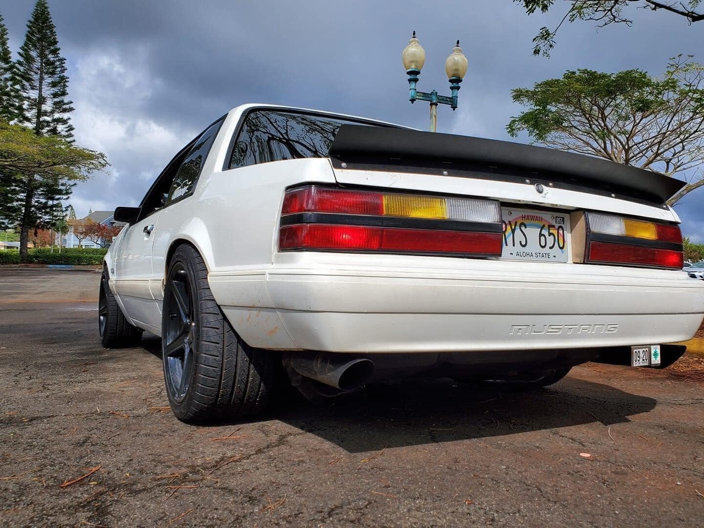 79-93 Mustang Coupe/Convertible Ducktail Spoiler (Welded Version)