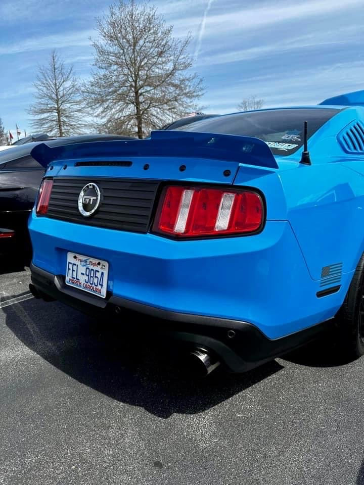2010-2014 S197 Mustang Rear Ducktail Spoiler (Beadless Version)