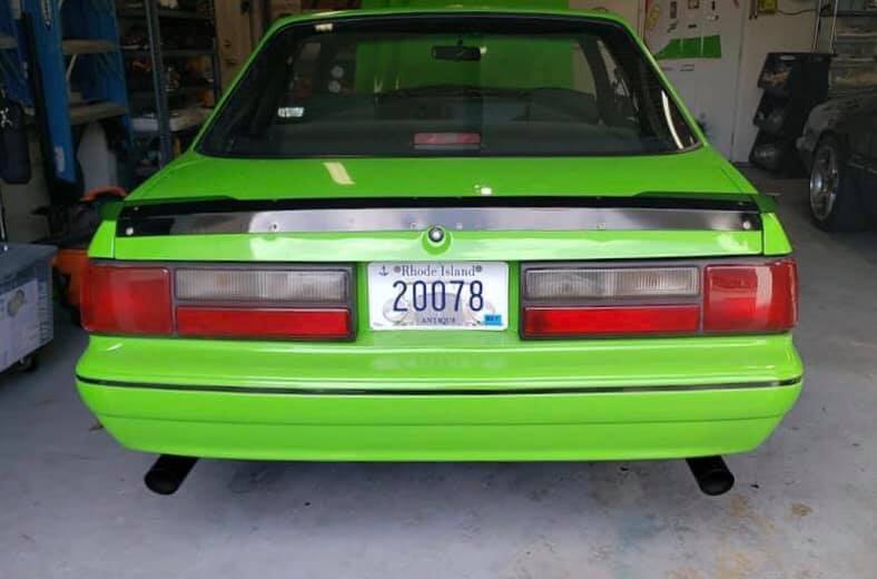 79-93 Mustang Coupe/Convertible Center Cut Ducktail Spoiler (Welded Version)
