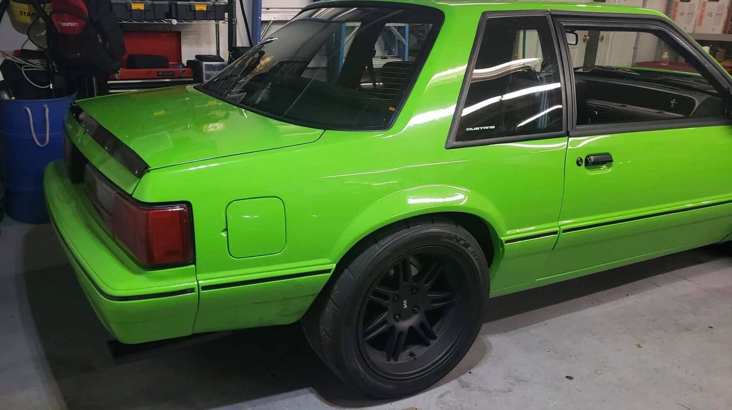 79-93 Mustang Coupe/Convertible Center Cut Ducktail Spoiler (Welded Version)