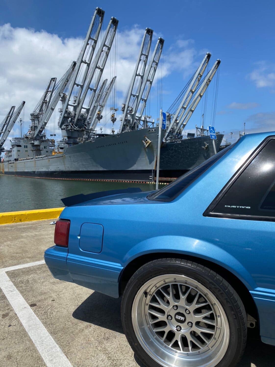 79-93 Mustang Coupe/Convertible Center Cut Ducktail Spoiler (Welded Version)