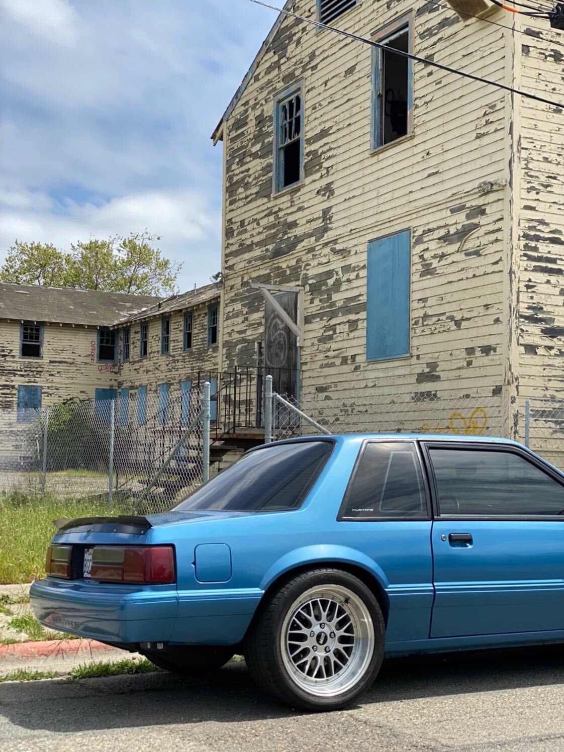 79-93 Mustang Coupe/Convertible Center Cut Ducktail Spoiler (Welded Version)