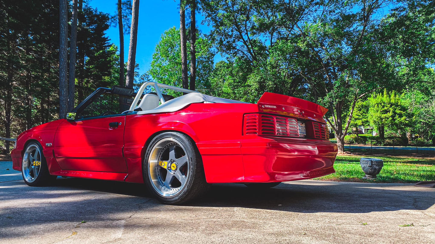 79-93 Mustang Coupe/Convertible Ducktail Spoiler (Beadless Version)