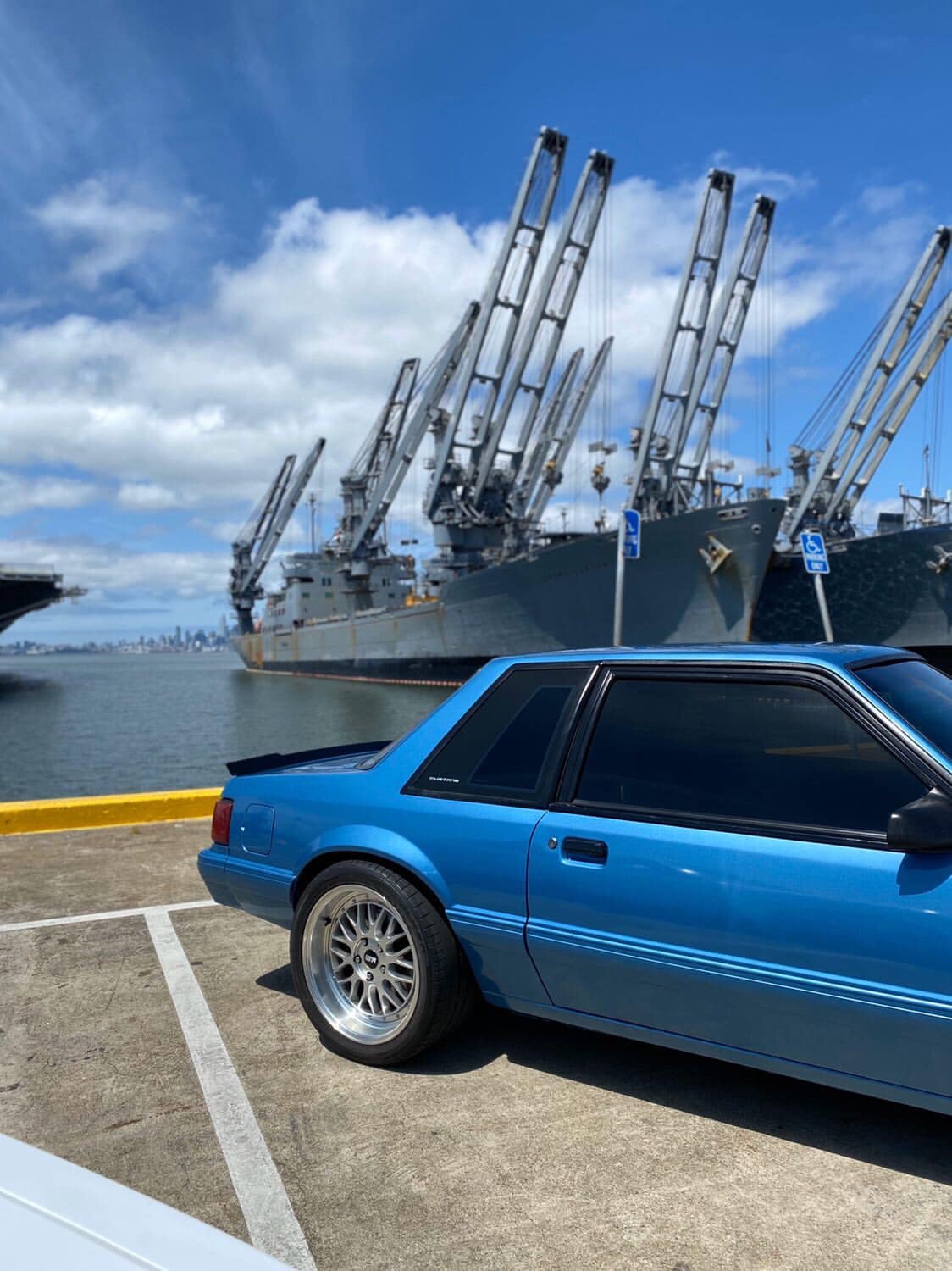 79-93 Mustang Coupe/Convertible Center Cut Ducktail Spoiler (Welded Version)