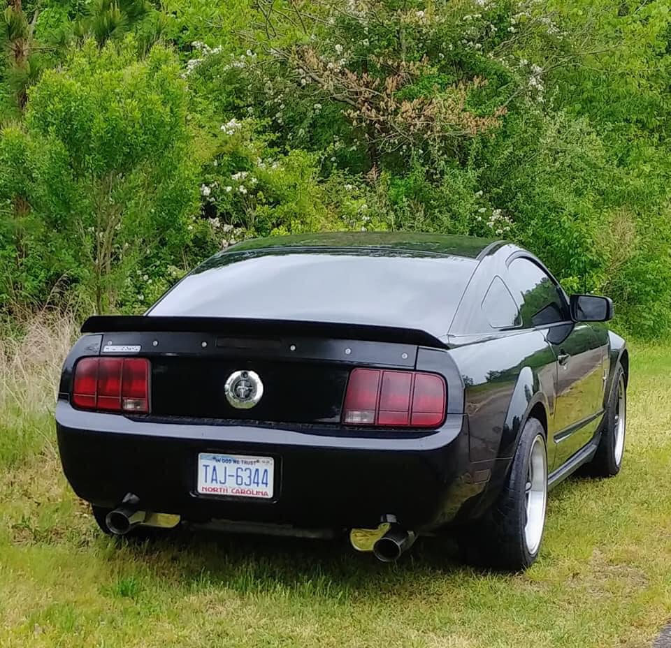 2005-2009 S197 Mustang Rear Ducktail Spoiler (Welded Version)