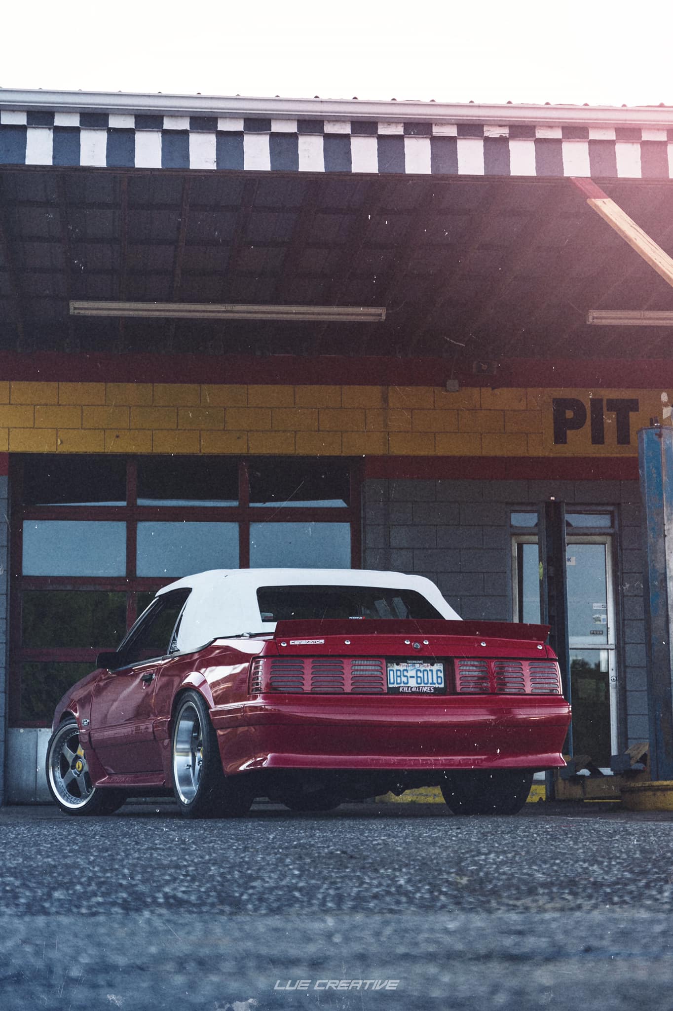 79-93 Mustang Coupe/Convertible Ducktail Spoiler (Beadless Version)