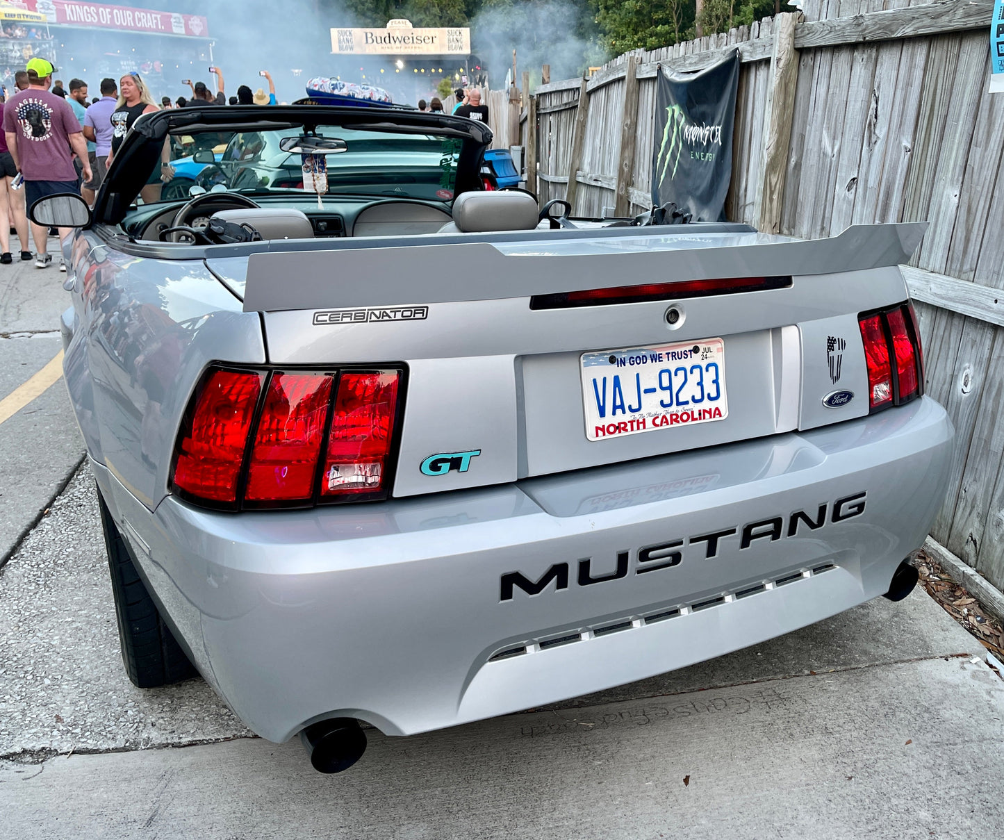 1999-2004 Mustang Ducktail Spoiler (Beadless Version)